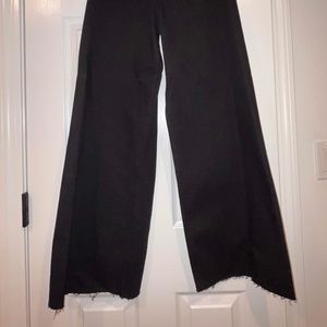 HIGH-WAISTED ZW SAILOR STRAIGHT JEANS | 27 (US 4) | BLACK